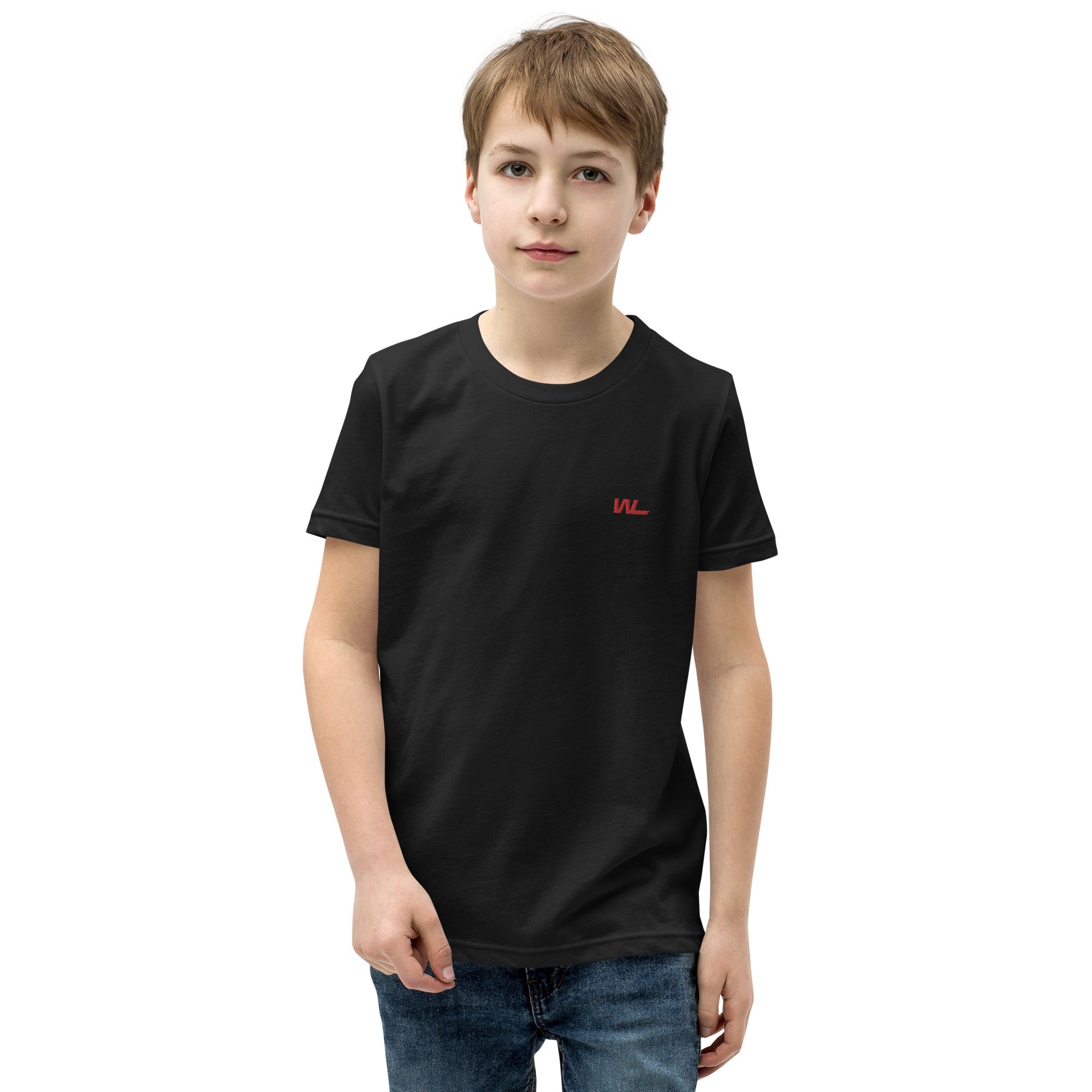 Youth T-Shirt red logo