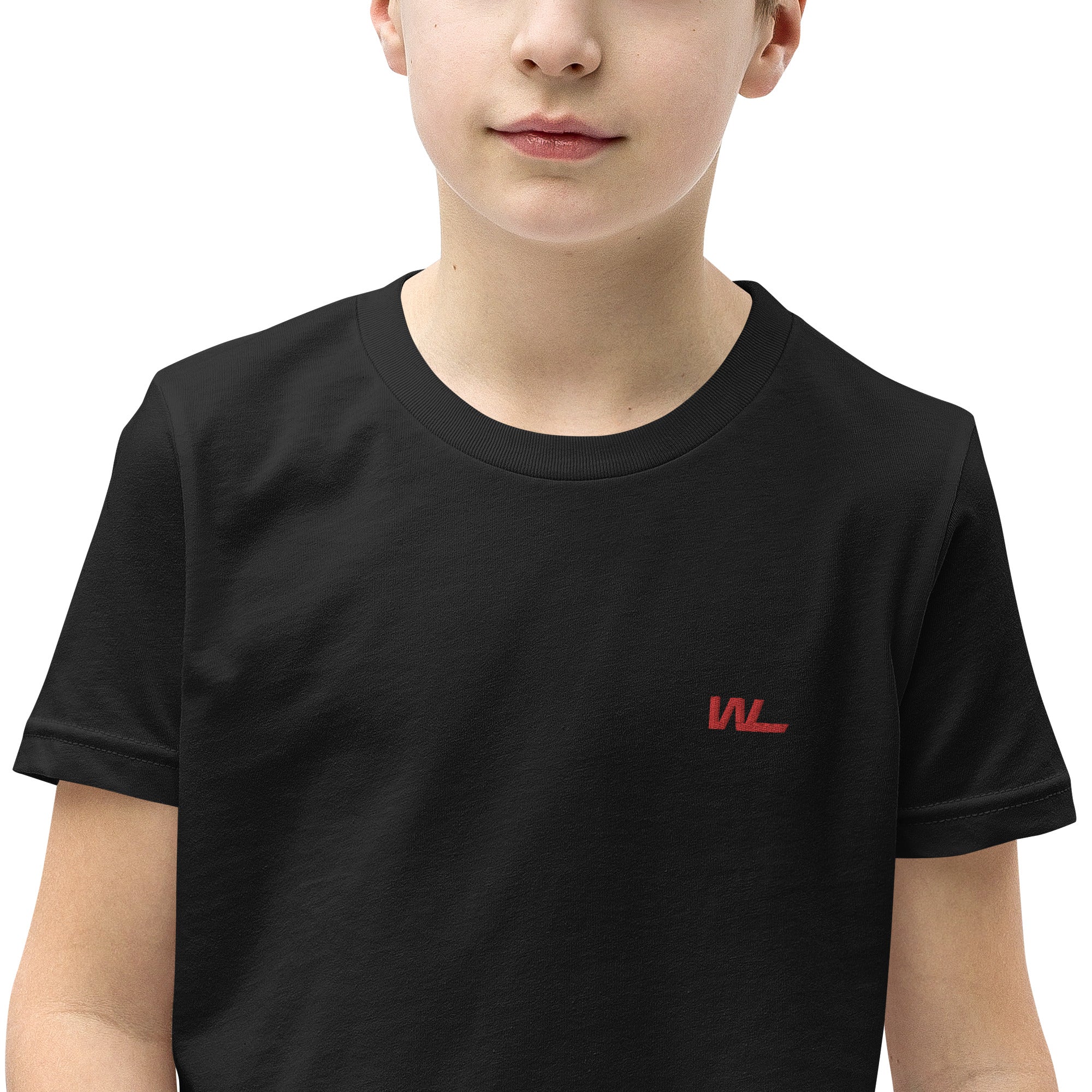 Youth T-Shirt red logo