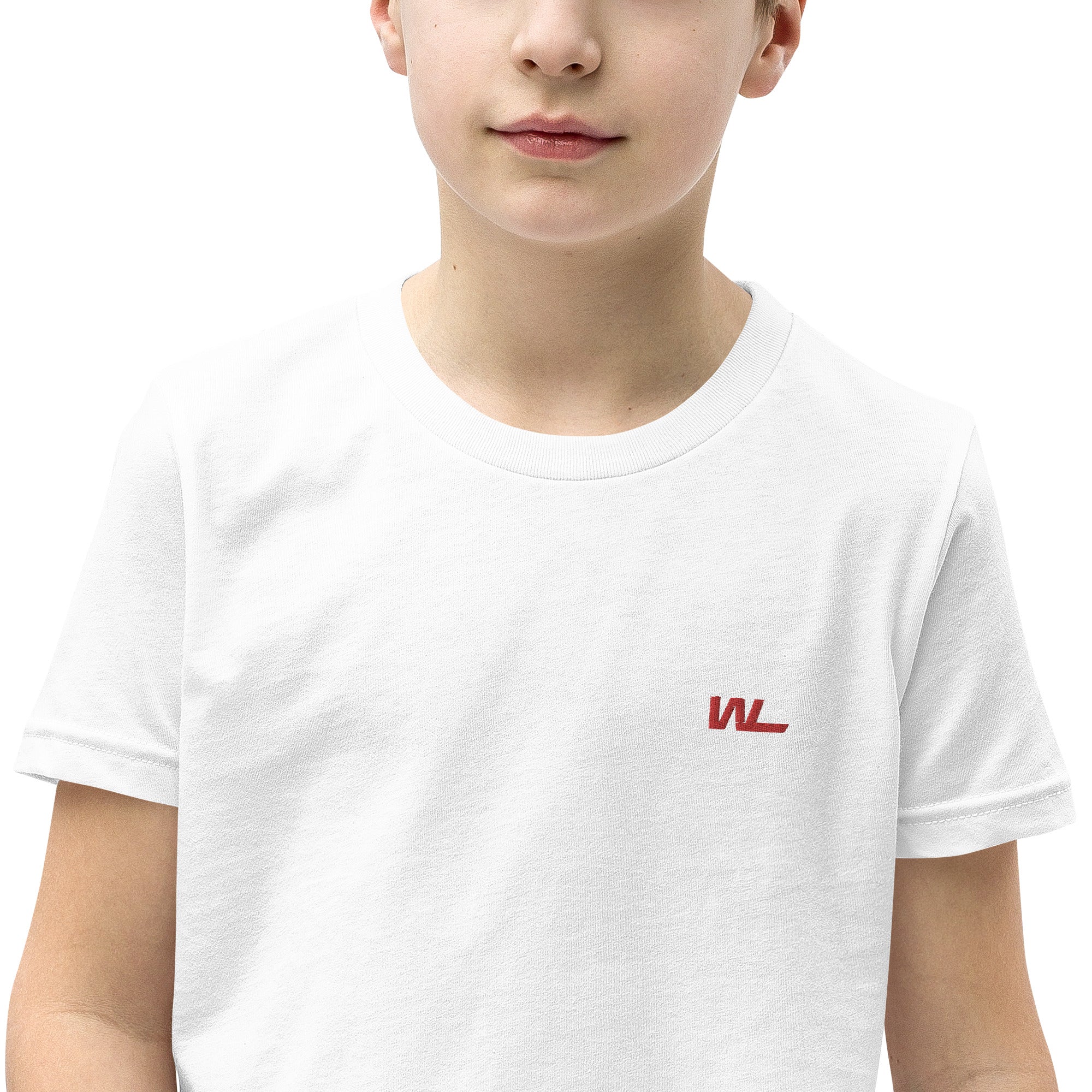 Youth T-Shirt red logo